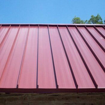 定制顏色鋁鎂錳板 65/330型鋁合金氟碳板與直立鎖邊金屬屋面板的應用